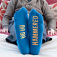 Personalised Cobalt Blue & Canary Yellow Christmas Day Socks