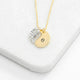 Personalised Contemporary Angel Wing Necklace