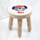 Personalised Cute Puppy Kids Stool