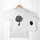 Personalised Daddy and Me Acorn Set