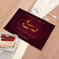 Personalised Diwali Lamp Placemat