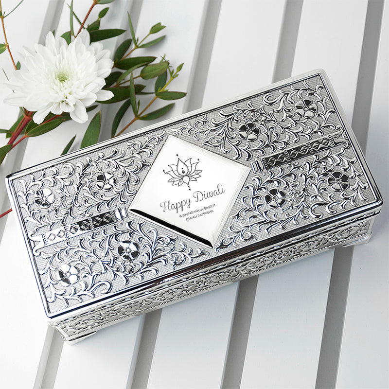 Personalised Diwali Trinket Box