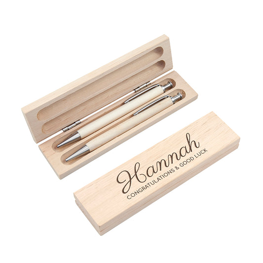 Personalised Graduation Gift Pen Set