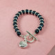 Personalised Harmony Bracelet Rainbow Pearl