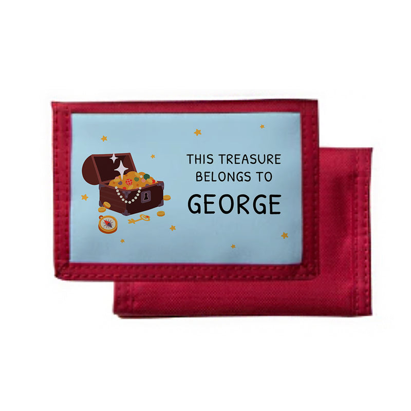 Personalised Kids Treasure Wallet