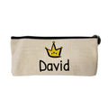 Personalised Linen Pencil Case