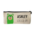 Personalised Linen Pencil Case