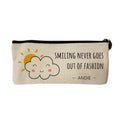 Personalised Linen Pencil Case