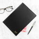 Personalised Luxury Leather Refillable Notebook