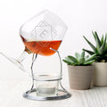 Personalised Luxury Monogram Brandy Warmer Set