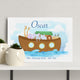 Personalised Noah's Ark Framed Print