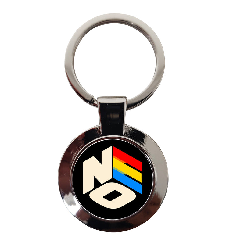 Personalised Photo Metal Round Keyring