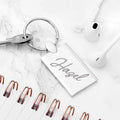 Personalised Rectangle Keyring