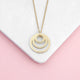 Personalised Rings of Love Necklace