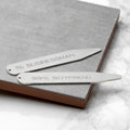 Personalised Secret Message Collar Stiffener