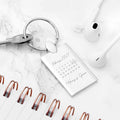 Personalised Special Date Keyring