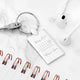 Personalised Special Date Keyring