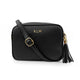 Personalised Luxury Crossbody Bag in Black