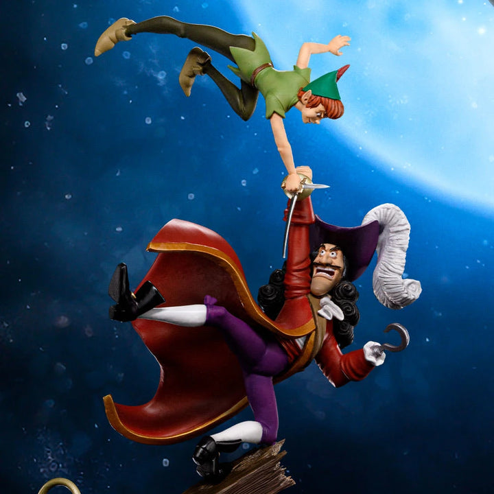 Iron Studios Disney Classics Peter Pan vs. Hook 1/10 Art Scale Statue