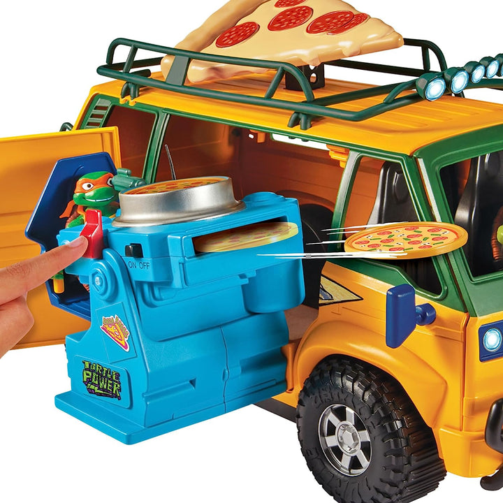 Teenage Mutant Ninja Turtles Mutant Mayhem Pizza Fire Delivery Van Playset