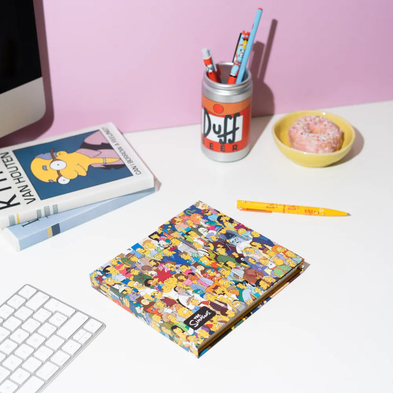 The Simpsons Weekly Planner with Sticky Notes