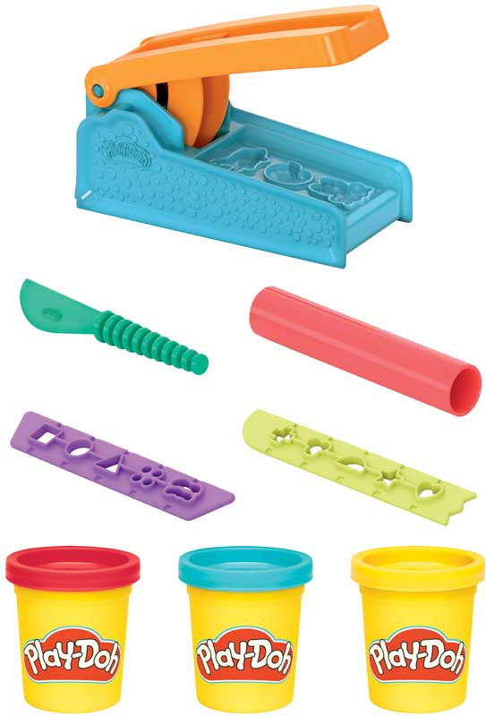 PLAY-DOH FUN FACTORY STARTER SET, in display