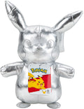 Pokemon 25th Celebration Silver Plush Assorted, rear view