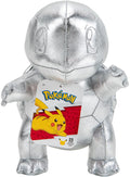 Pokemon 25th Celebration Silver Plush Assorted, close-up detail