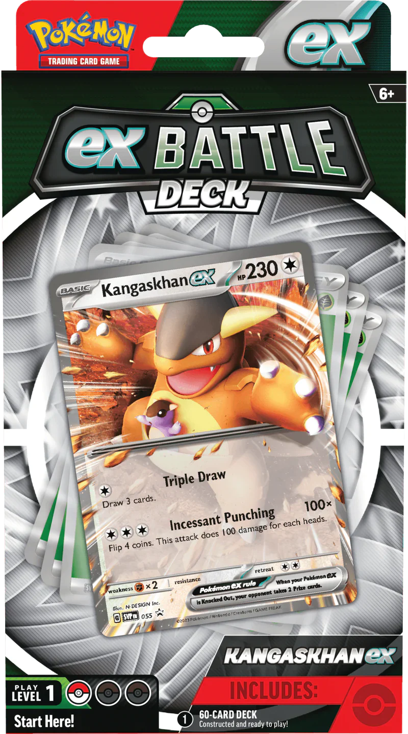 Pokemon TCG: Scarlet & Violet - Kangaskhan EX Battle Deck