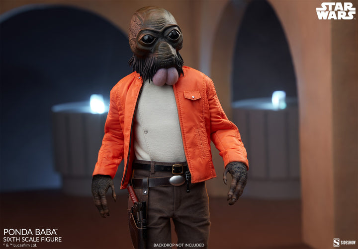 Sideshow Star Wars A New Hope Scum & Villainy Ponda Baba 1/6 Scale Figure