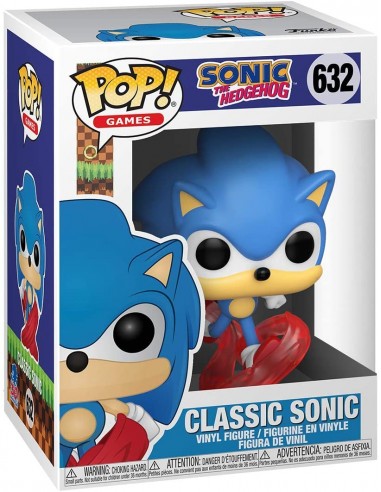 Funko Games: Sonic The Hedgehog (Classic Sonic) POP! Vinyl Figure