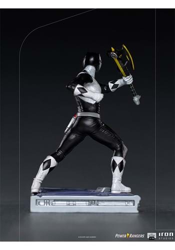 IronStudios Mighty Morphin Power Rangers: BDS 1:10 Art Scale Statue (Black Ranger) - Image 3