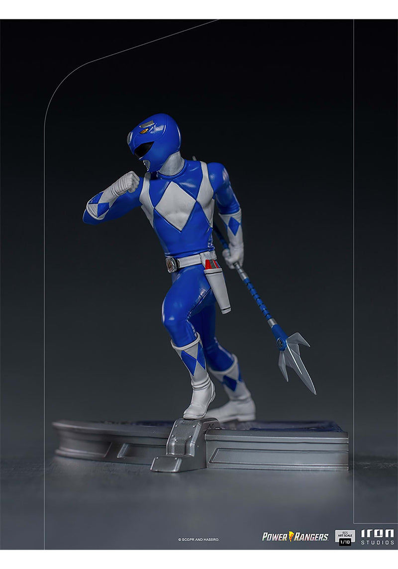 IronStudios Mighty Morphin Power Rangers: BDS 1:10 Art Scale Statue (Blue Ranger) - Image 5