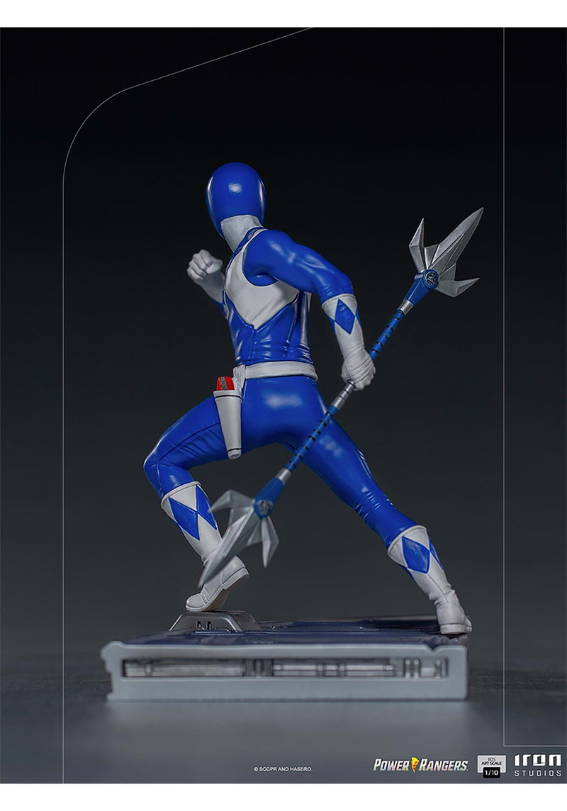 IronStudios Mighty Morphin Power Rangers: BDS 1:10 Art Scale Statue (Blue Ranger) - Image 4