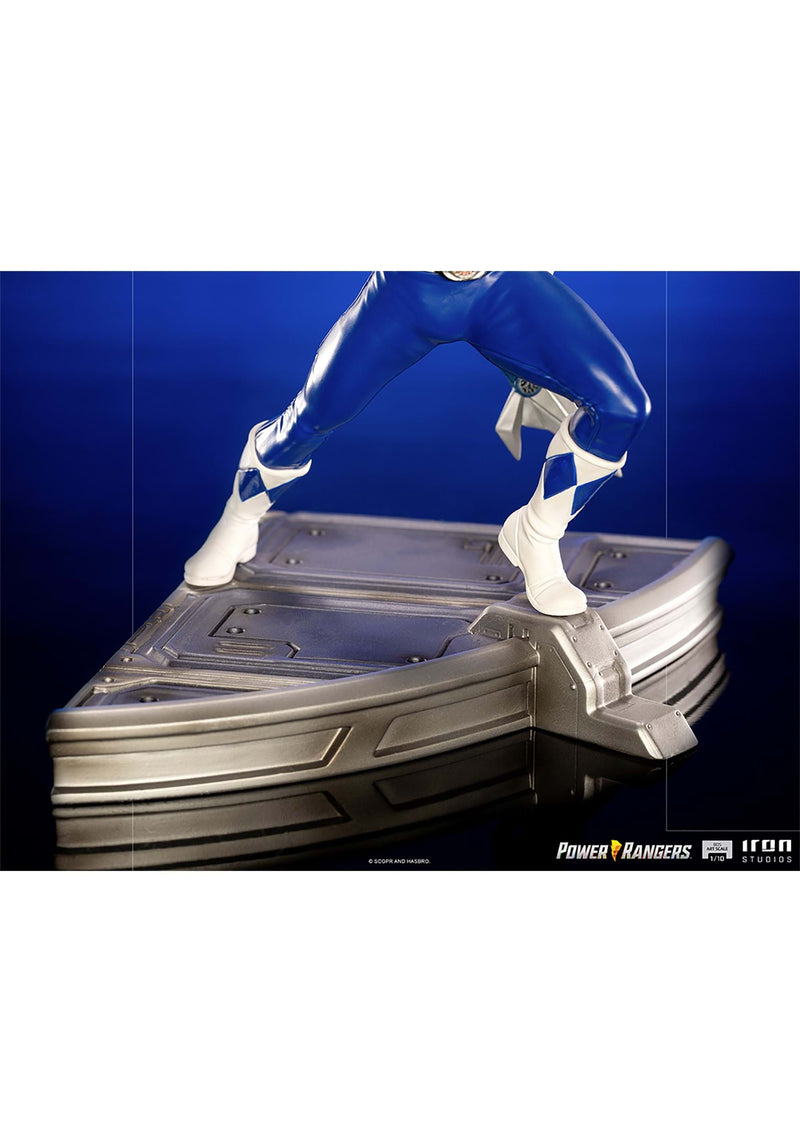 IronStudios Mighty Morphin Power Rangers: BDS 1:10 Art Scale Statue (Blue Ranger) - Image 8