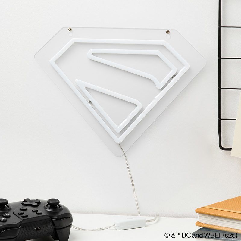 Superman Wall Mountable LED Neon Light