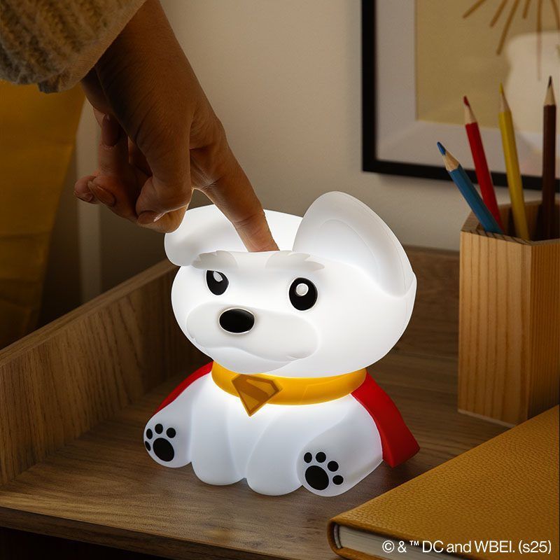 Superman Krypto SquishyGlo Silicone Light Rechargeable