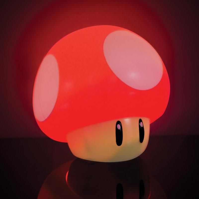 Super Mario Bros Mushroom 3D Light