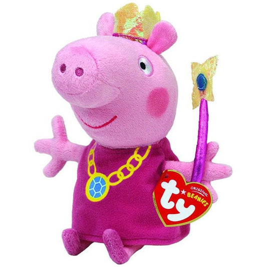 Ty - Peppa Pig Princess 6 inch Beanie