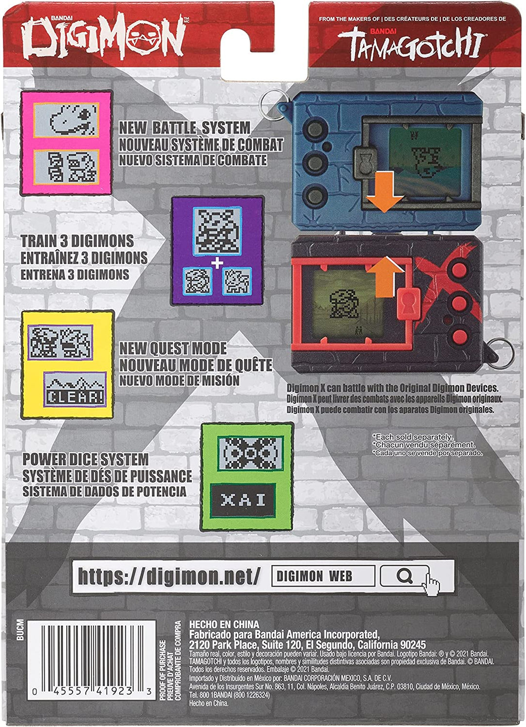 Tamagotchi Digimon X (Purple/Red)