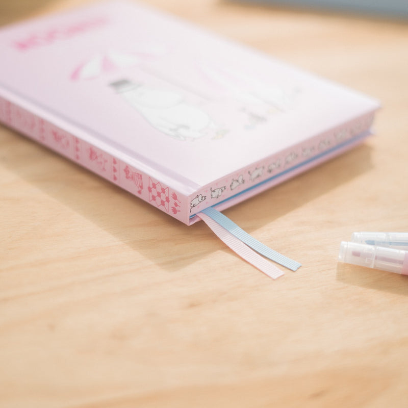 Premium A5 Moomin Notebook design detail