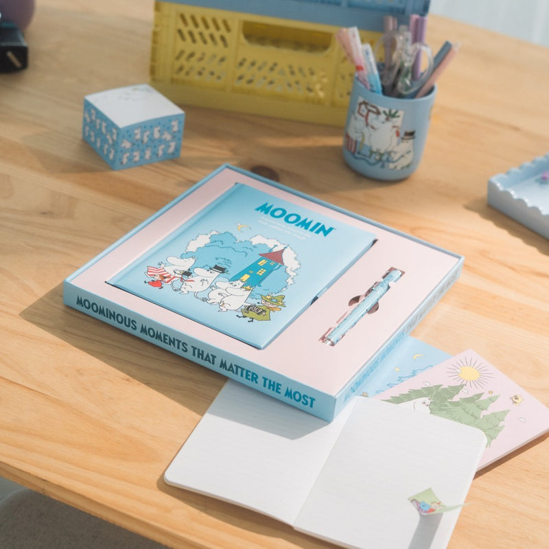 Premium A5 Notebook with Moomin Pen Set alternate view