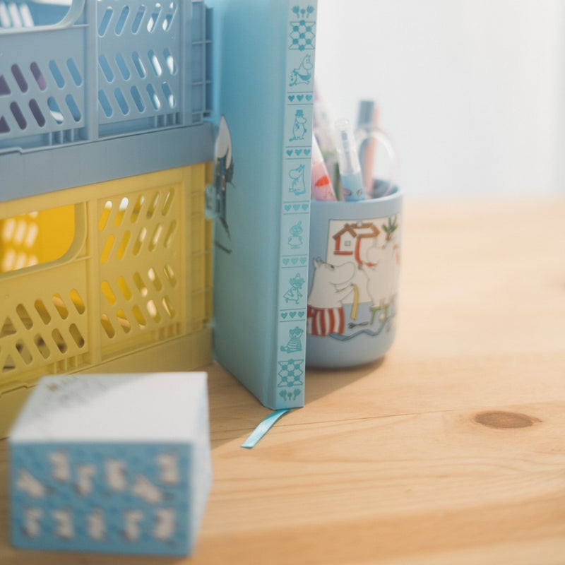 Premium A5 Notebook with Moomin Pen Set packaging view