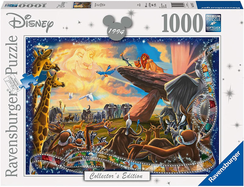 Disney Collector's Edition Lion King Jigsaw Puzzle 1000 piece