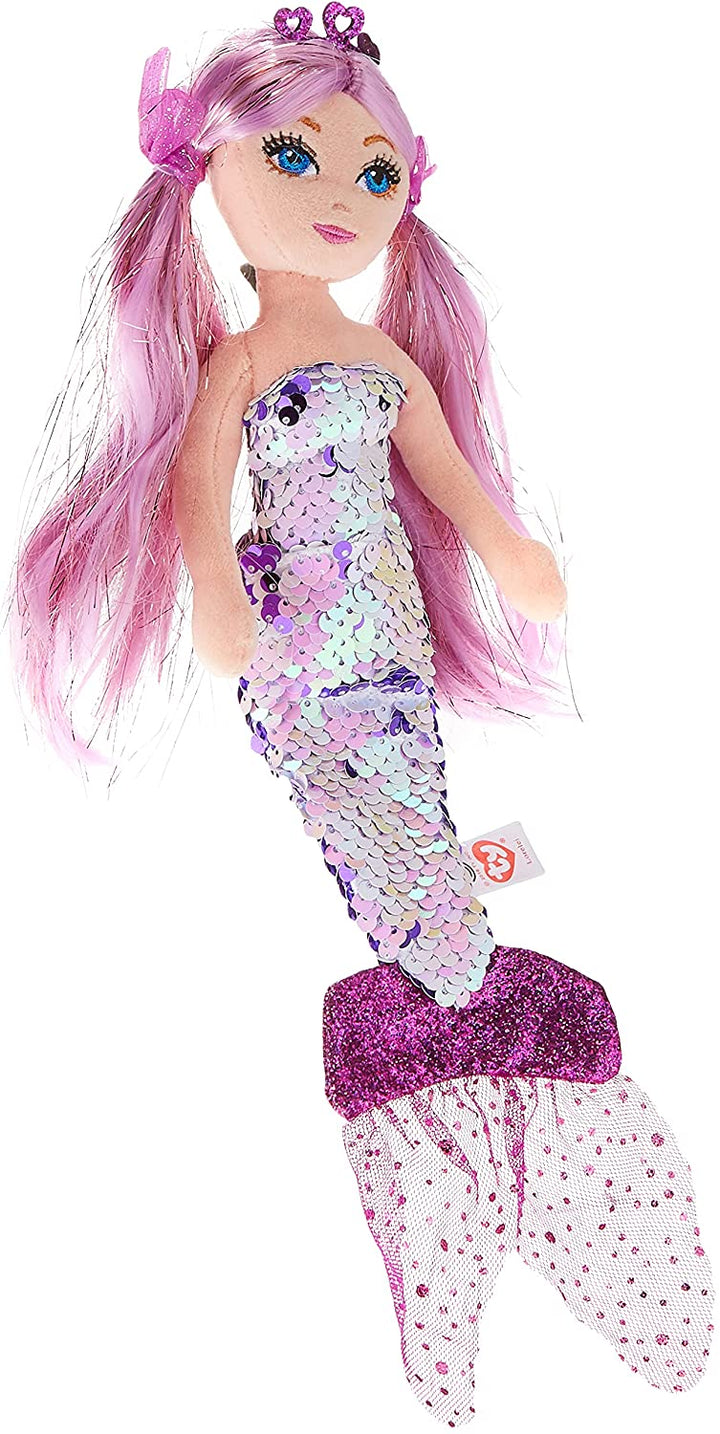 Ty Mermaid Lorelei Purple Sequin Plush