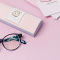 Pusheen Embroidered Glasses Case with Cloth packaging view