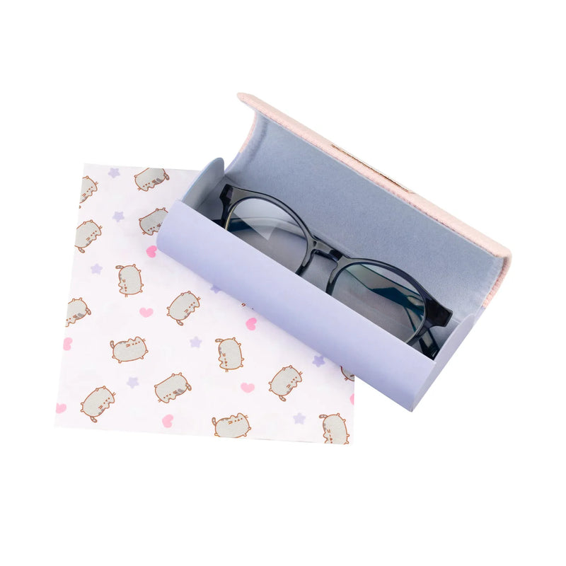 Pusheen Embroidered Glasses Case with Cloth alternate view