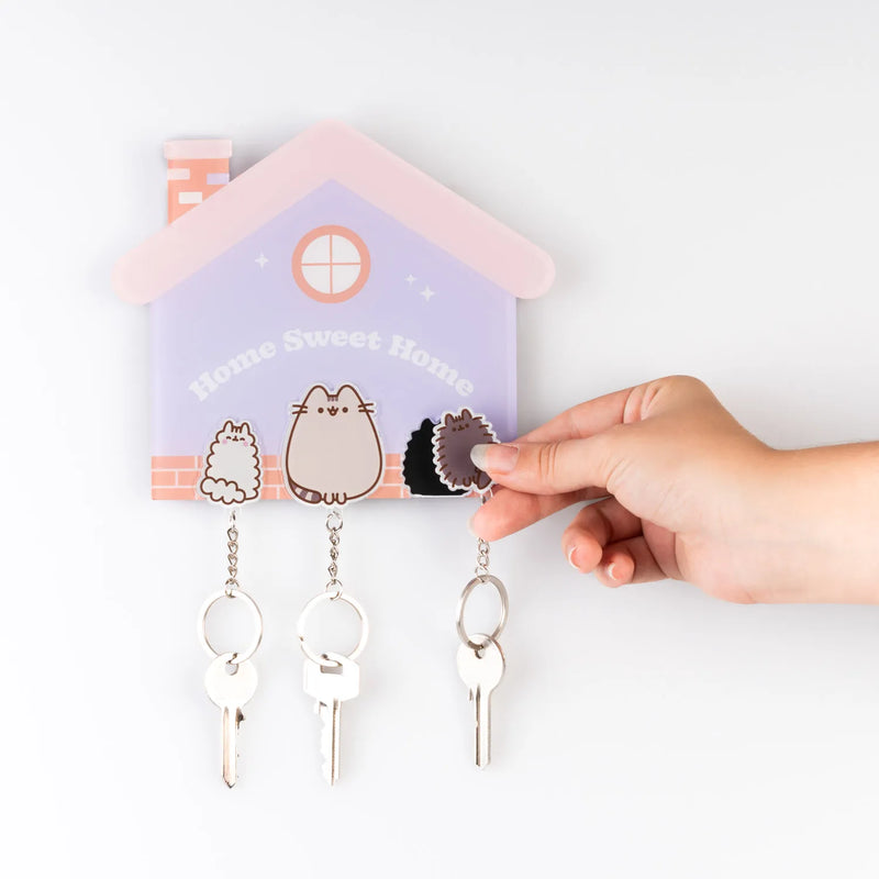 Pusheen Key Holder with Key alternate view