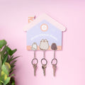 Pusheen Key Holder with Key design detail