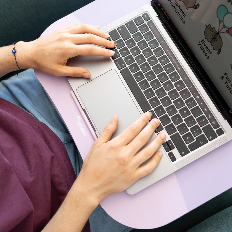 Pusheen Laptop Stand design detail